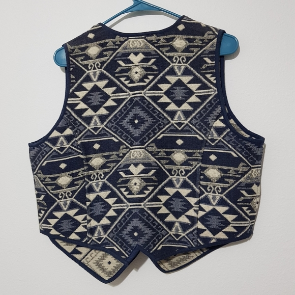 New Identiy Vintage Western Vest - Picture 3 of 3